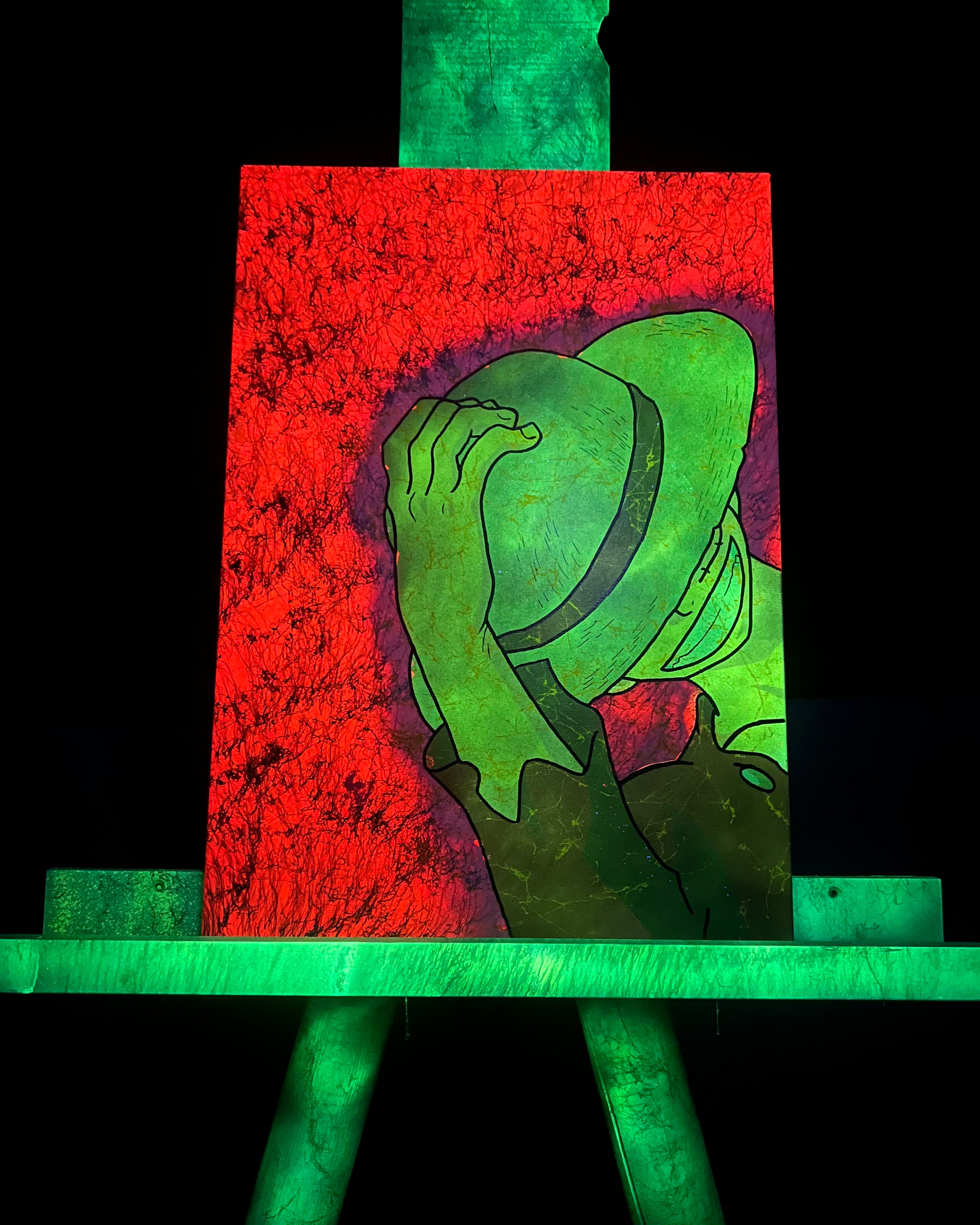 Dipinto Luffy - One Piece