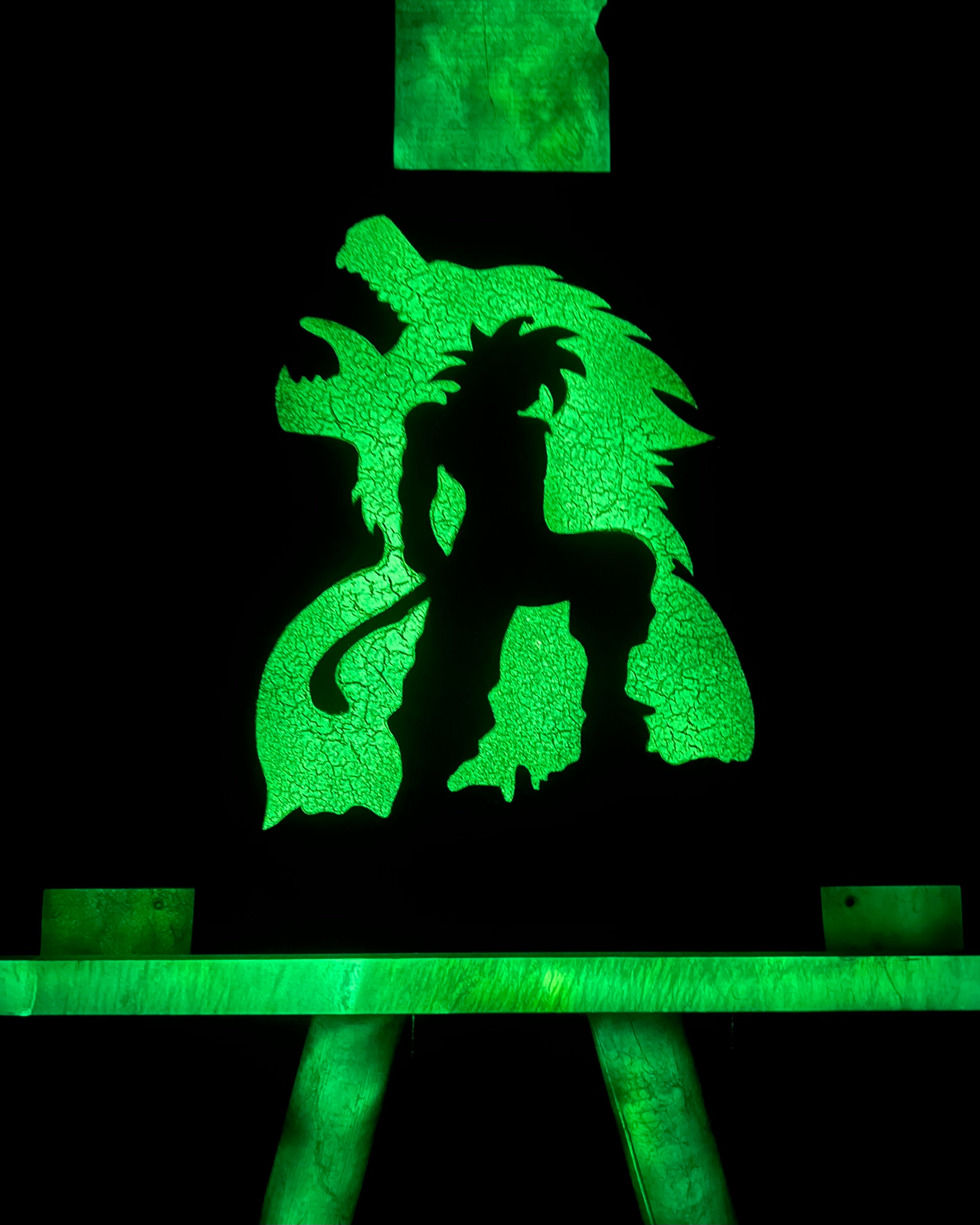 Dipinto Goku SSJ 4 - Dragon Ball GT