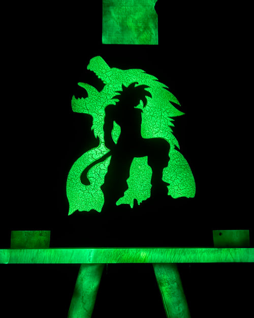 Dipinto Goku SSJ 4 - Dragon Ball GT