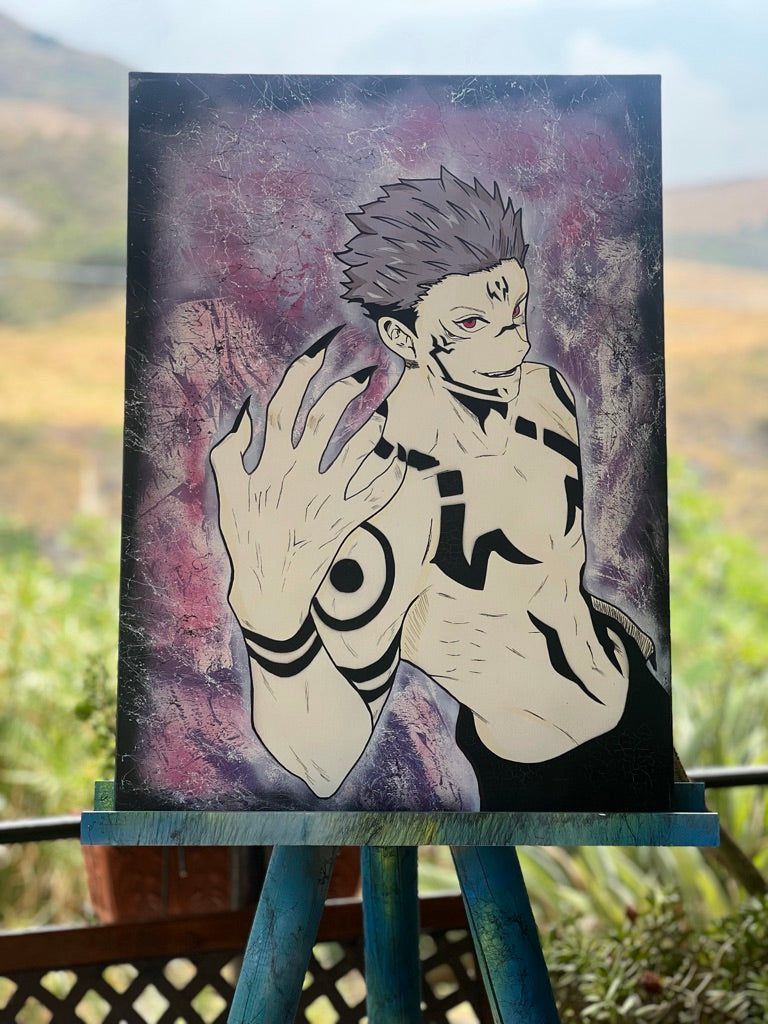 Dipinto Sukuna - Jujutzu Kaisen